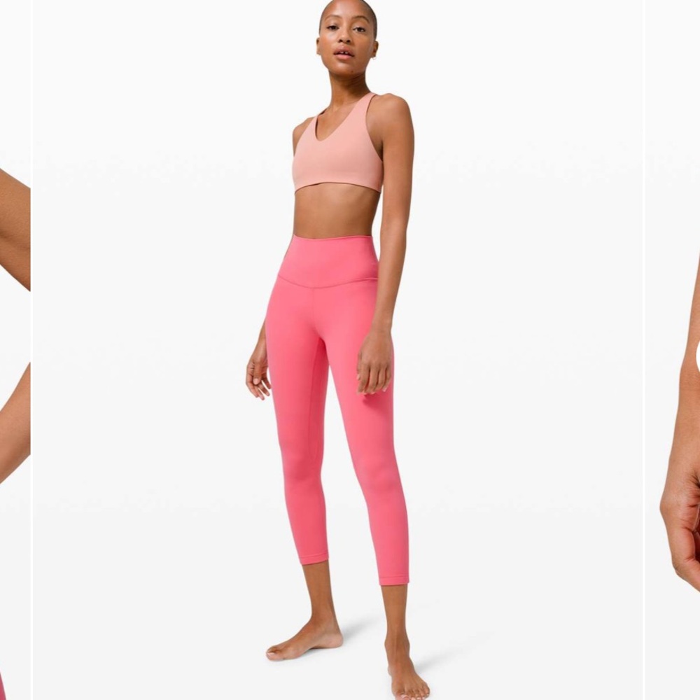 Lululemon align 25” leggings in guava pink
